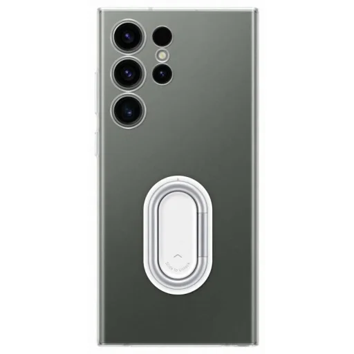 Samsung Samsung S23 Ultra átlátszó Clear Standing gyári védőtok támasszal (EF-XS918CTEGWW) - 5