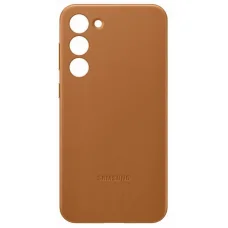 Samsung Galaxy S23 Plus gyári bőr tok Camel (EF-VS916LAEGWW)