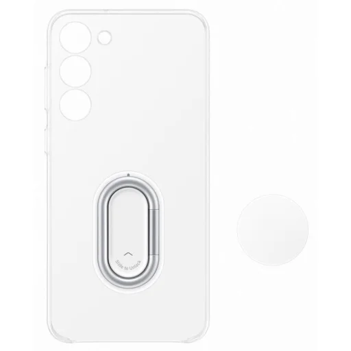 Samsung Samsung S23 átlátszó Clear Standing gyári védőtok támasszal (EF-XS911CTEGWW) - 4