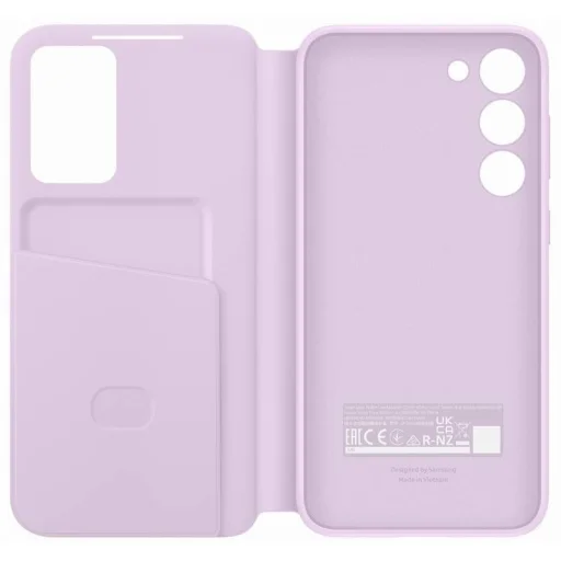 Samsung Galaxy S23 Clear View gyári fliptok lila (EF-ZS911CVEGWW) - 3