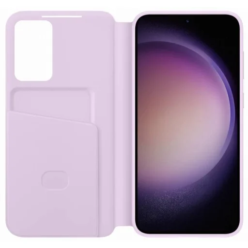 Samsung Galaxy S23 Clear View gyári fliptok lila (EF-ZS911CVEGWW) - 4