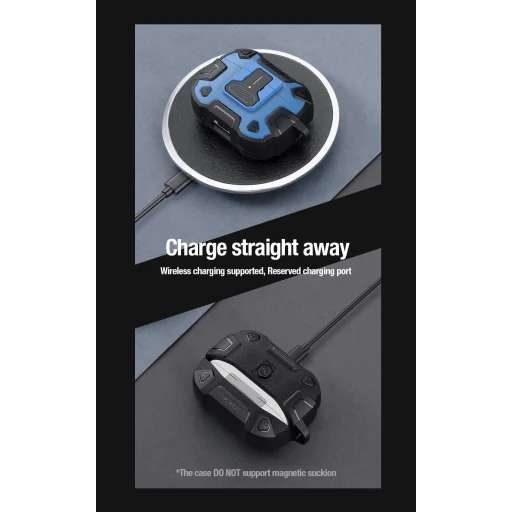 Airpods Pro 2 Nillkin Bounce Pro tok fekete - 3