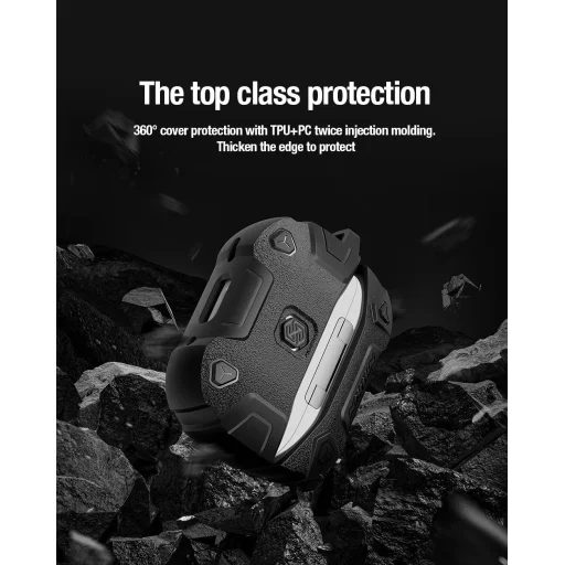 Airpods Pro 2 Nillkin Bounce Pro tok fekete - 6