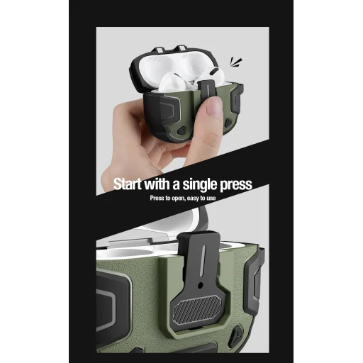 Airpods Pro 2 Nillkin Bounce Pro tok fekete - 9