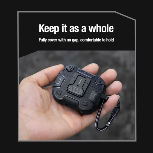 Airpods Pro 2 Nillkin Bounce Pro tok fekete - 2