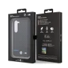 Samsung Galaxy S23 Plus BMW M PU Carbon Blue Line tok fekete thumbnail
