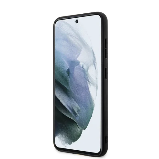 Samsung Galaxy S23 Plus BMW M PU Carbon Blue Line tok fekete - 2