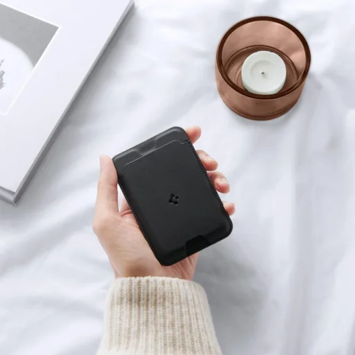 Spigen Valentinus MagSafe-es kártya tartó fekete - 8