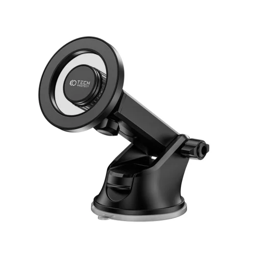 Tech-Protect N51 Műszerfalra és Szellőzőre Szerelhető MagSafe-es Autós Tartó fekete - 7