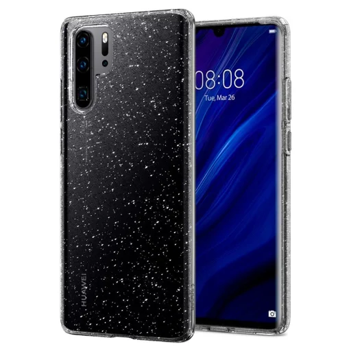 Huawei P30 Pro Spigen Liquid Crystal flitteres áttetsző tok - 8