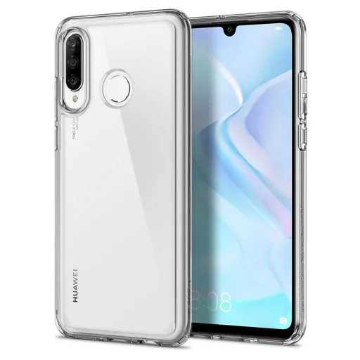 Huawei P30 Lite Spigen Liquid Crystal flitteres áttetsző tok - 2