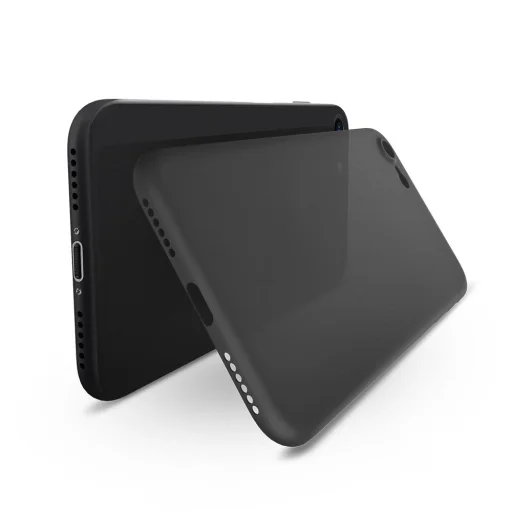 Spigen Airskin iPhone 7/8 ujjlenyomat mentes tok fekete színben - 4