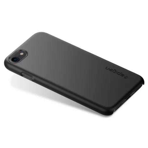 iPhone 7 /8 / SE 2020 /SE 2022 Spigen Thin Fit ultravékony tok fekete színben - 2
