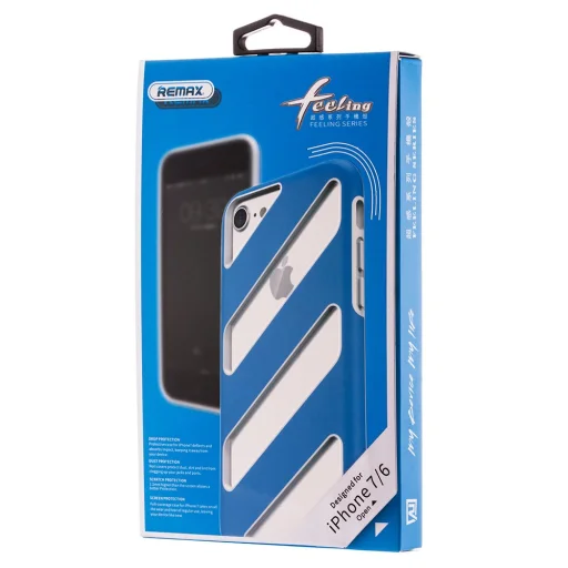 iPhone 7/8/SE 2020 / SE 2022 Remax Feeling tok kék - 5
