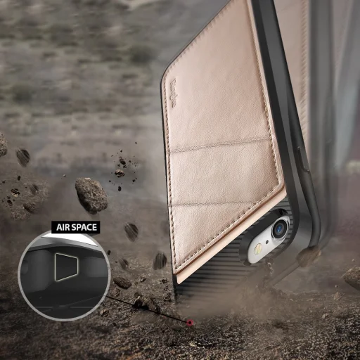 Ringke Edge TPU tok kártyatartóval és kihajtható támasszal iPhone 7/8 fehér - 4