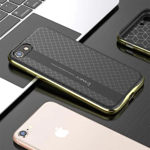 IPAKY Bumblebee Neo Hybrid tok iPhone 7/8 arany színben - 2