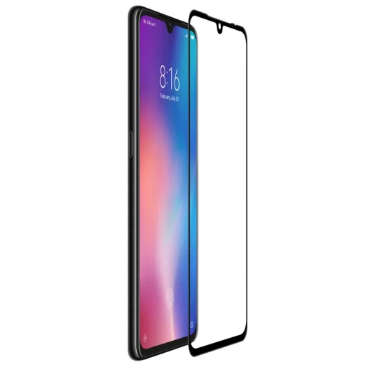 Nillkin XD CP+MAX Ultra vékony kijelzővédő üvegfólia 9H Xiaomi Mi 9 fekete kerettel - 5