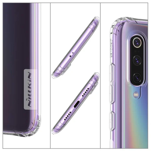 Nillkin Nature ultravékony áttetsző TPU tok Xiaomi Mi 9 áttetsző - 8