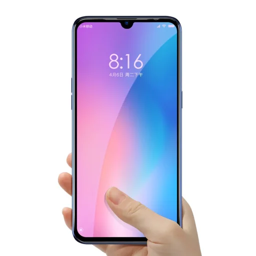 Baseus kijelzővédő 3D PET fólia Xiaomi Mi 9 fekete - 6