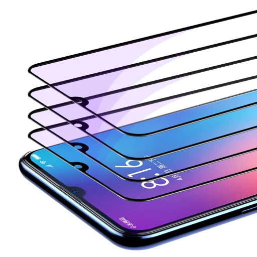 Baseus kijelzővédő 3D PET fólia Xiaomi Mi 9 fekete - 4