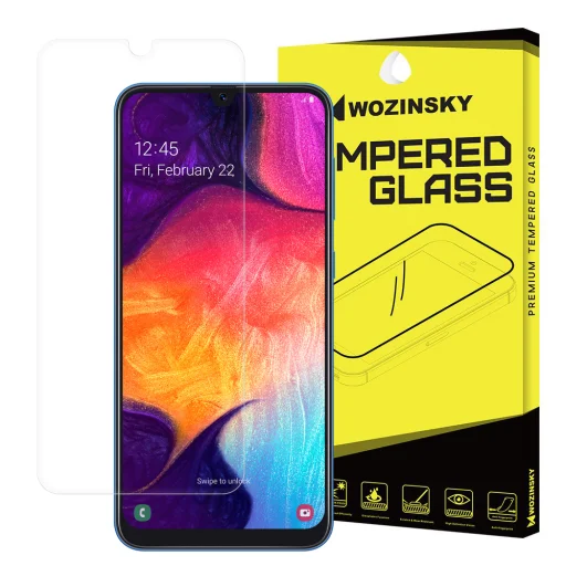 Samsung A30/A305/A50/A505  kijelzővédő üvegfólia Wozinsky 9H - 14