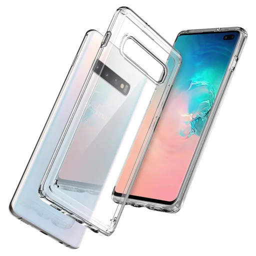 Spigen Ultra Hybrid tok Samsung S10 Plus áttetsző - 7