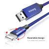 Baseus Artistic USB/Lightning kábel 2A, 5M kék thumbnail