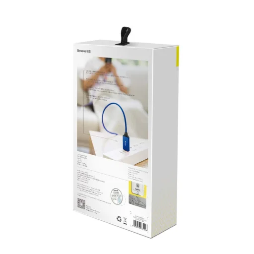 Baseus Artistic USB/Lightning kábel 2A, 5M kék - 2