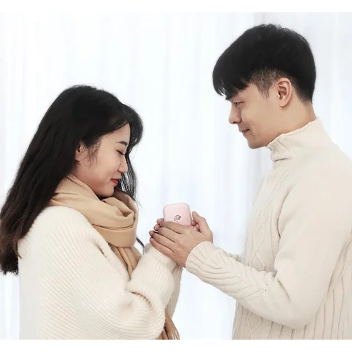 Baseus Mini Q powerbank 10000 mAh USB/USB-C/micro-USB kék kézmelegítő - 8