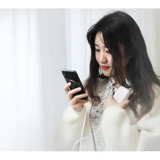 Baseus Mini Q powerbank 10000 mAh USB/USB-C/micro-USB kék kézmelegítő - 9