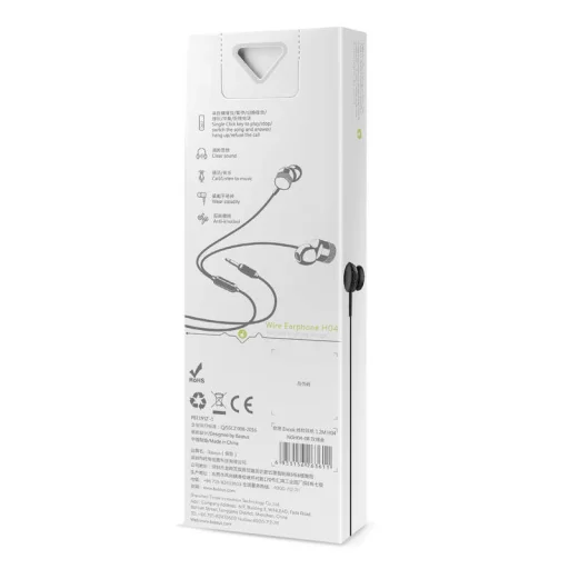 Baseus H04 Encok fülhallgató fekete - 3