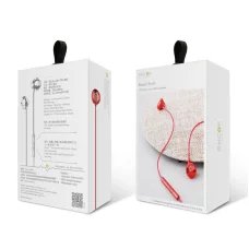 Baseus H06 Encok lateral fülhallgató piros 3.5mm jack