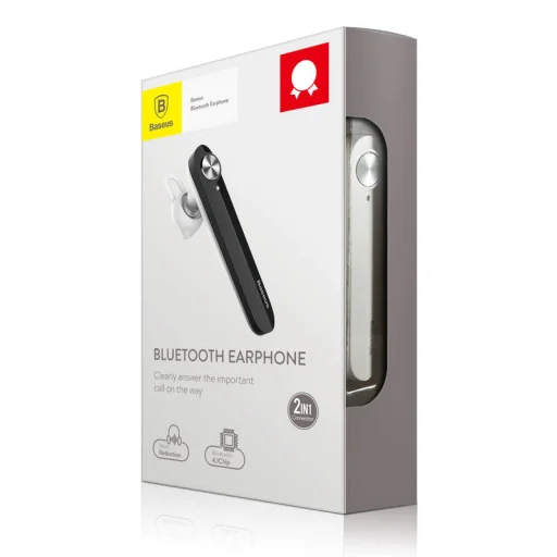 Baseus A01 bluetooth fülhallgató headset fehér  - 1