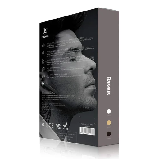 Baseus A01 bluetooth fülhallgató headset fekete - 7