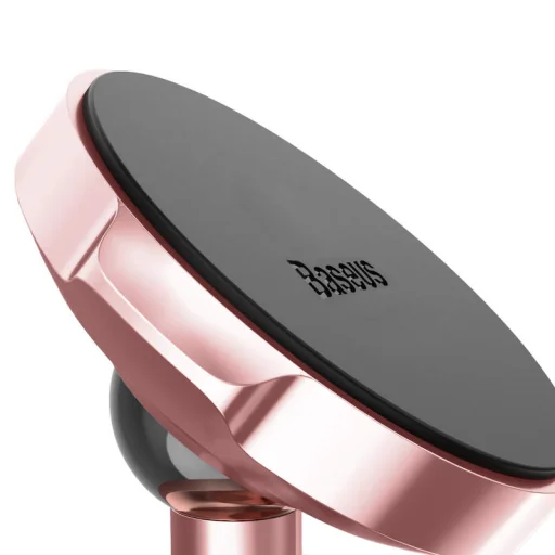 Baseus Small Ears Series univerzális mágneses autós telefontartó pink - 3