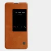 Nillkin Qin bőr fliptok kijelző betekintéssel Huawei Mate 20 fekete thumbnail