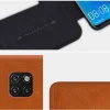 Nillkin Qin bőr fliptok kijelző betekintéssel Huawei Mate 20 Pro fekete thumbnail