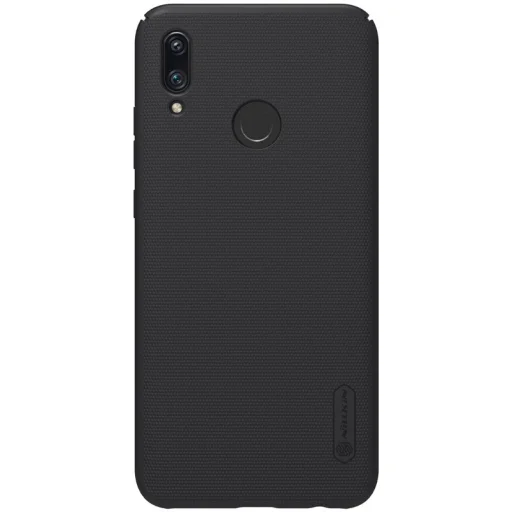 Nillkin Super Frosted Shield tok + ajándék támasztékHuawei P Smart 2019 fekete - 1