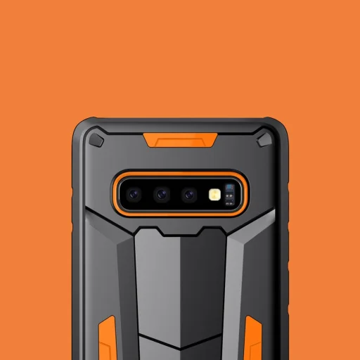Nillkin Defender II Armor fokozott védelmet biztosító tok Samsung S10 Plus fekete - 2