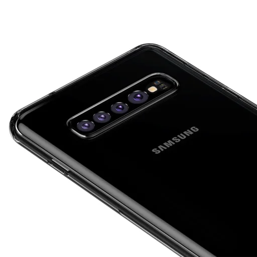 Baseus Simple áttetsző TPU tok Samsung S10 Plus - 4