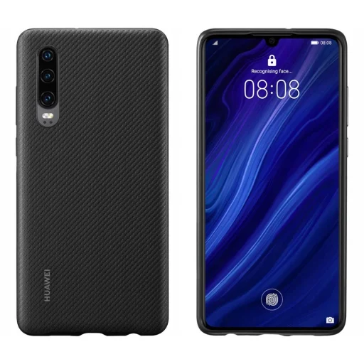 Huawei Protective tok Huawei P30 fekete - 1