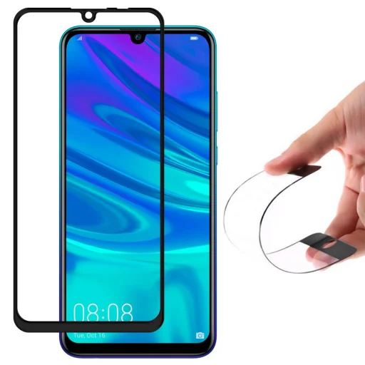 Wozinsky Flexi nano hybrid kijelzővédő üvegfólia Huawei P Smart 2019 fekete kerettel - 1