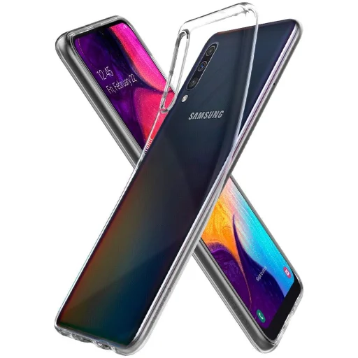 Samsung A50 Spigen Liquid Crystal áttetsző tok - 12
