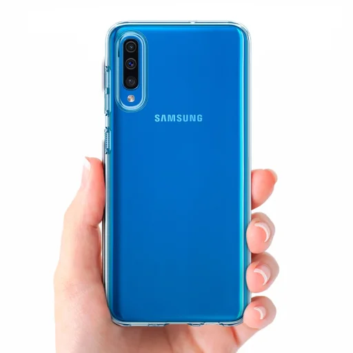 Samsung A50 Spigen Liquid Crystal áttetsző tok - 2