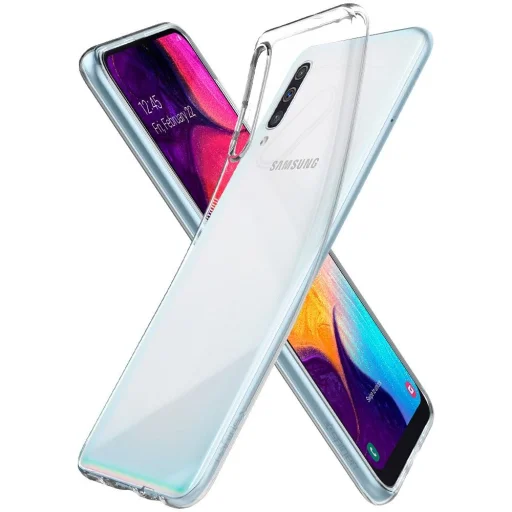 Samsung A50 Spigen Liquid Crystal áttetsző tok - 14