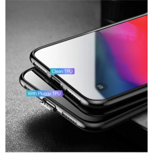 Baseus Simplicity flexibilis TPU tok iPhone XR átlátszó - 10