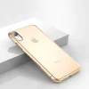 Baseus Simplicity flexibilis TPU tok iPhone XR áttetsző arany thumbnail
