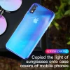 Baseus Glow színátmenetes flexibilis tok iPhone XR kék (WIAPIPH61-XG03) thumbnail