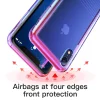iPhone XR fekete tok Baseus Colorful Airbag (WIAPIPH61-XC01) thumbnail