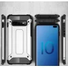 Samsung S10+ Plus Hybrid armor tok ezüst thumbnail